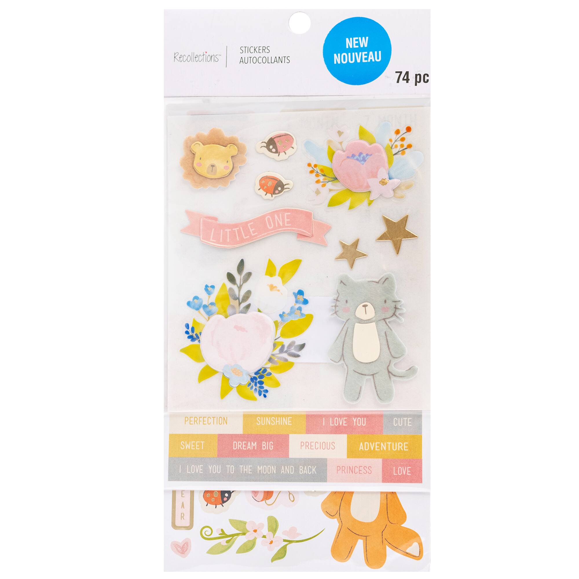 Girl Adventure Baby Stickers by Recollections™